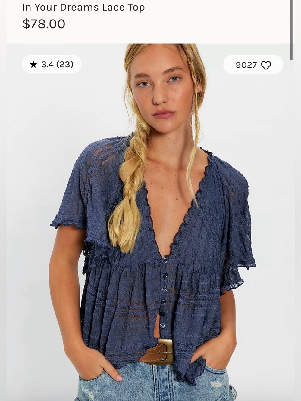 Free People NEW in your dreams